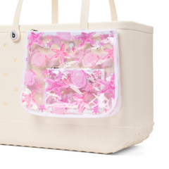 Decorative Insert - Pink Shells and Starfish